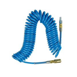 Druckluft-Spiralschlauch 9,5 x 6,5 mm Ø