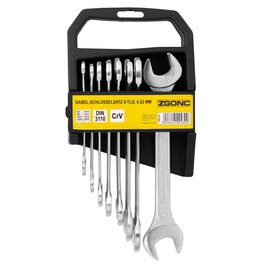 Gabel-Schlüsselsatz 8-tlg. 6-22 mm