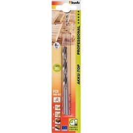 HSS-Hartholzbohrer 8 mm Ø AkkuTop