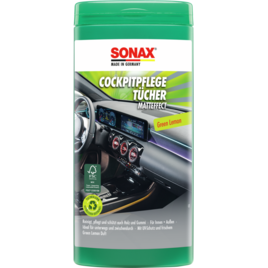 Cockpit Pflegetücher Green Lemon Box