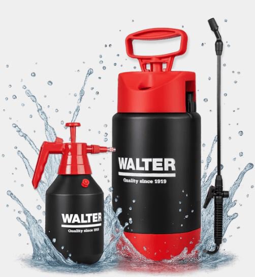 Drucksprühgeräte 5 + 1,5 Liter | WALTER