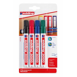 Permanent-Marker-Set e-3000/4 4-tlg.