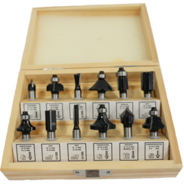 HM-Fräser-Satz 12-tlg.