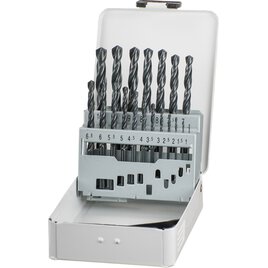 HSS-Spiralbohrer-Satz 19-tlg.
