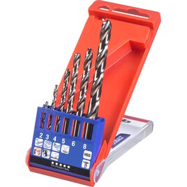 COBALT HSS CO Spiralbohrer-Satz 6-tlg.