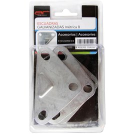 8 Eck-Verstärker verzinkt