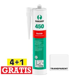 Sanitär-Silikon-Dichtmasse transparent 310 ml