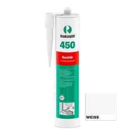 Sanitär-Silikon-Dichtmasse weiß 310 ml