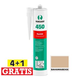 Sanitär-Silikon-Dichtmasse bahamabeige 310 ml