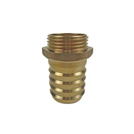 1/3-Messing-Übergang 1"-AG auf 5/4"-Schlauchtülle