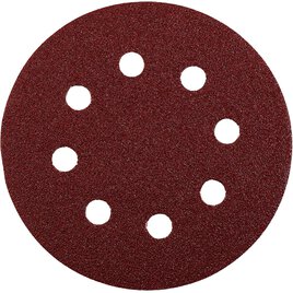 25 QUICK-STICK Schleifscheiben, HOLZ & METALL, Edelkorund, Ø 115 mm, gelocht, 60/120/180