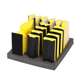 Handschleifblock-Satz 16-Tlg.