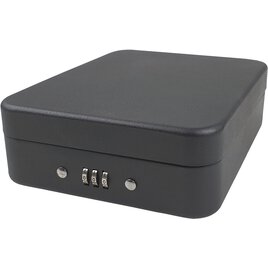 Metallkassette mit Zahlenschloss