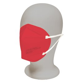5 Feinstaubmasken FFP2 Rot