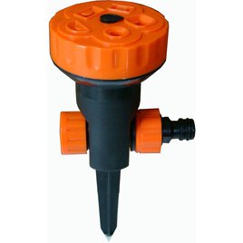 5-Funktions-Flächenregner mit Spike