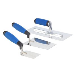 Maurerkellen-Set 3-teilig