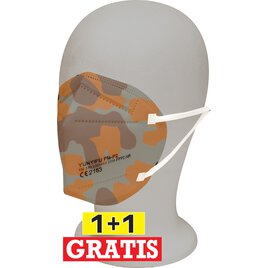 5 Feinstaubmasken FFP2 Military