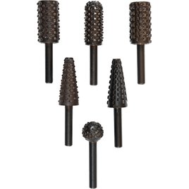 Profilraspel-Set, 6-tlg.