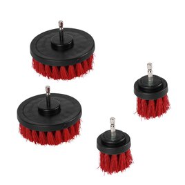 Kfz-Polsterbürsten-Set 4 tlg.