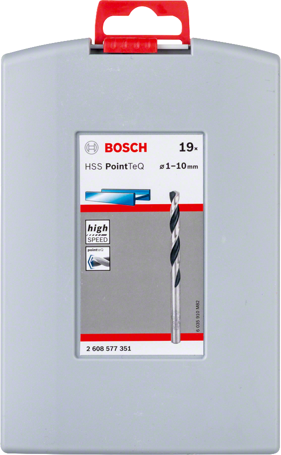 HSS Spiralbohrer-Set 19-tlg. – Von 1 Bis 10 Mm Für Metall & Mehr