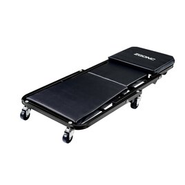 2 in 1 Werkstattliege + Hocker