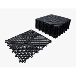 Kunststoff-Fliesen-Satz 400x400x18 mm, 10 teilig