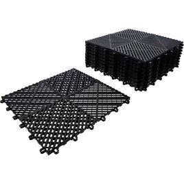 Kunststoff-Fliesen-Satz 400x400x18 mm, 10 teilig