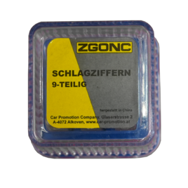 Schlag-Ziffern-Satz 4 mm