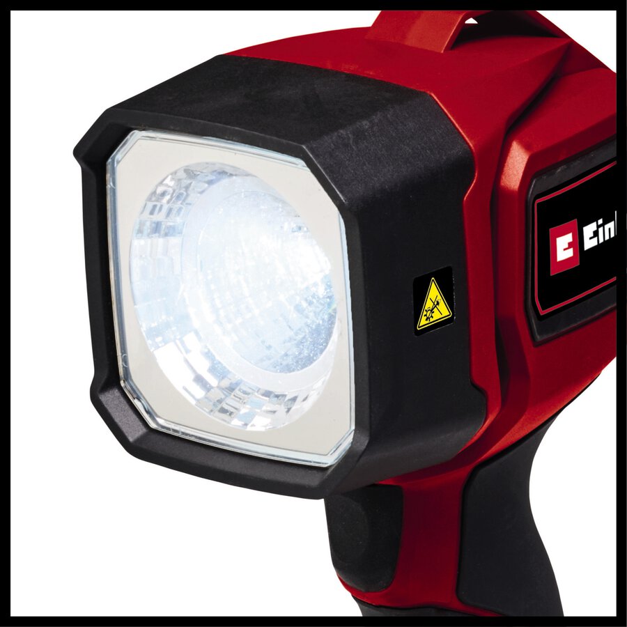 Trépied Einhell Pour Lampe Sans Fil - Hauteur Réglable 85-170 Cm, Filetage 5/8" - Stable, Pliable - Accessoire Chantier