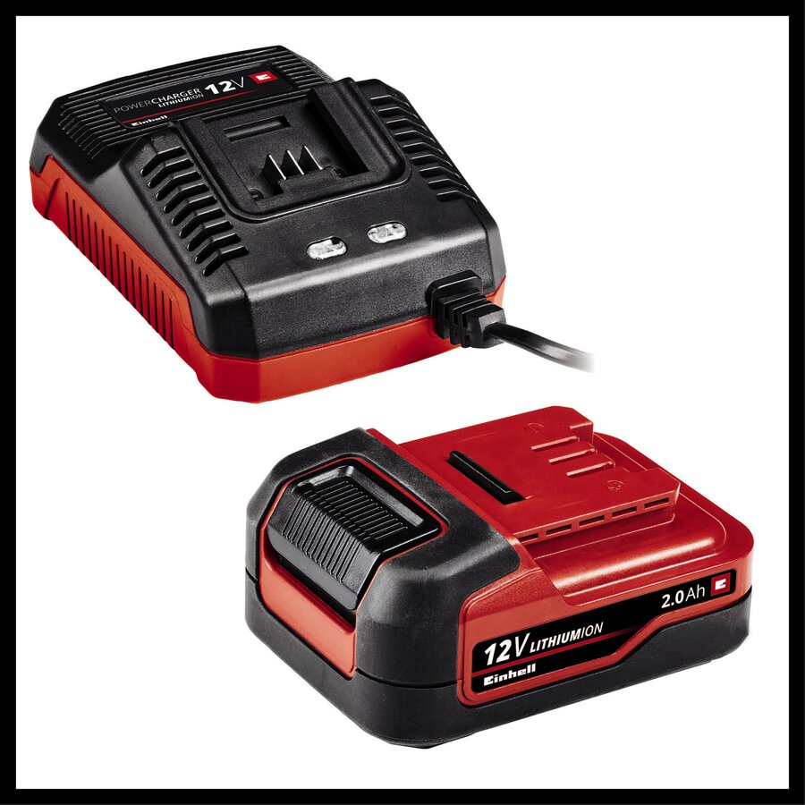 Einhell Te-Cd 12/1 Li-i 2 x 2Ah Çift Akülü Set