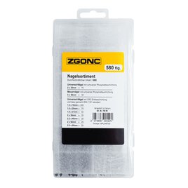 Nagel-Sortiment 580-Tlg.