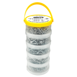 Spanplattenschrauben TX Set 480 Tlg.