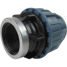 PVC-Übergangsverschraubung 6/4"-IG auf 50 Klemm