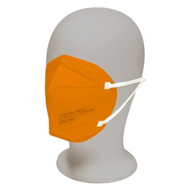 5 Feinstaubmasken FFP2 Orange
