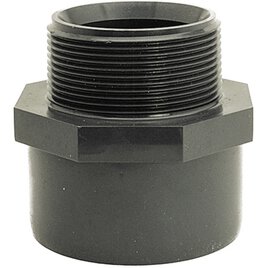 PVC-Klebeverbindung 40 mm Ø x 6/4"-AG