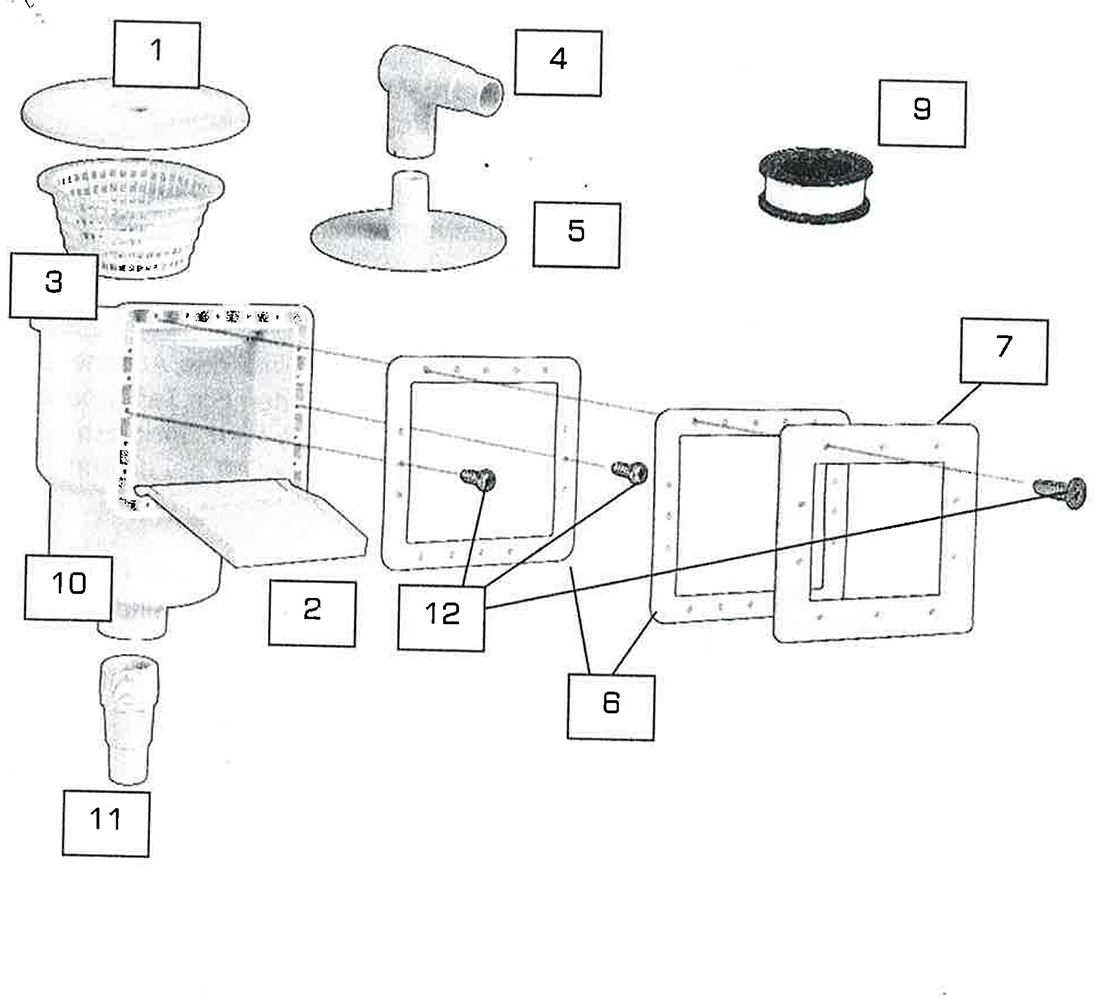 EinbauSkimmerSet MAITEC ZGONC