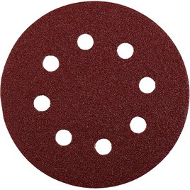 20 QUICK-STICK Schleifscheiben Ø 125 mm, gelocht, K 120, HOLZ & METALL, Edelkorund