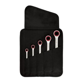 Ratschenschlüssel-Set, 5-tlg.