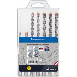 SDS-Plus-Bohrer-Satz F4 MB7 7-tlg.