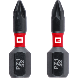 Impact-Bits, 2-tlg., 25 mm, PZ1