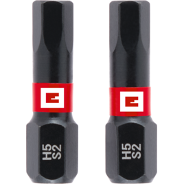 Impact-Bits, 2-tlg., 25 mm, H5