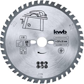 EASY-CUT Kreissägeblätter Ø 250 x 30 mm für Bau- und Tischkreissägen 