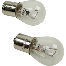 2 Einfaden-Autolampen 12 V, 21 W