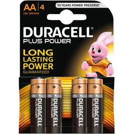 4 Batterien Plus Power Mignon AA