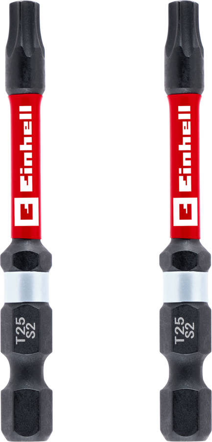 Einhell Impact-Bits Mit Doppel-Torsion, 2er Set PZ2 – Für Extreme Belastungen