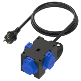 Mobilverteiler Kunststoff Baureihe ST.ANTON 3xSSD 1.5m3G1.5H07St/SSD m.B. IP44