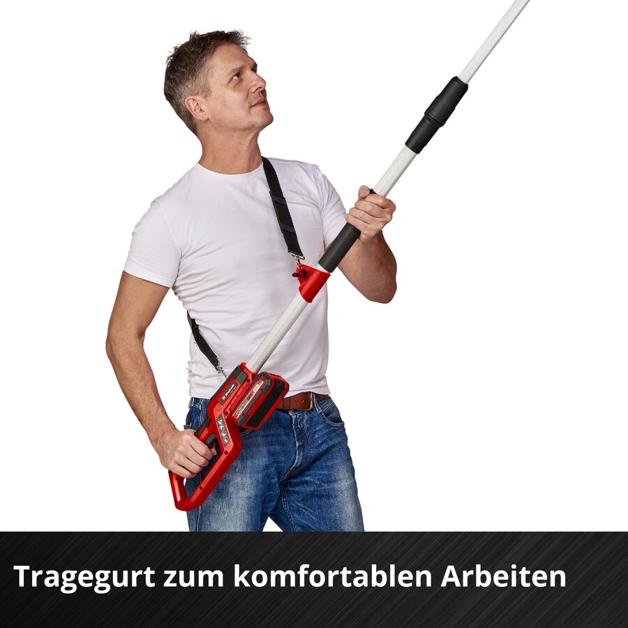 Einhell Accu-hoogsnoeier GE-LC 18 Li T Solo Power X-Change, lithium-ionen, 18 V, telescoop, 170 mm snijlengte, zonder accu en oplader