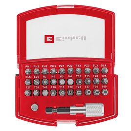 Bit-Box aus S2 Stahl mit Gürtelclip, 32-tlg.