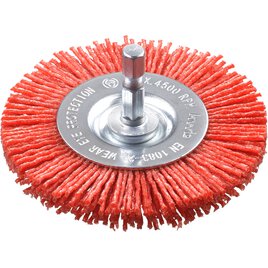 Scheibenbürste, Schleifnylon, Ø 75 mm, grob