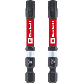 Impact-Bits mit Doppel-Torsion, 2-tlg., 60 mm, T40
